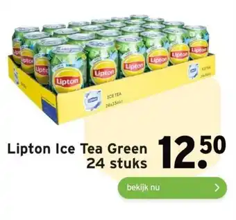 GAMMA Lipton Ice Tea Green 24 stuks aanbieding