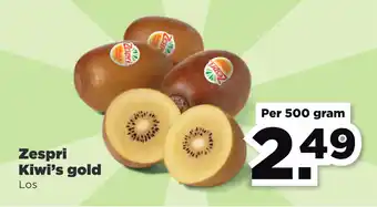 PLUS Zespri Kiwi's gold aanbieding