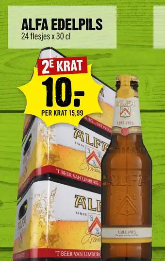 Dirck 3 Alfa Edelpils 24 flesjes x 30 cl aanbieding