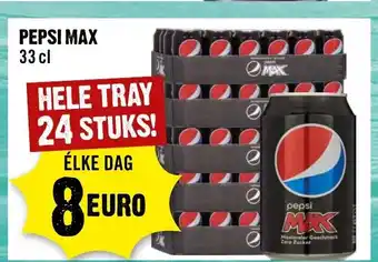 Dirck 3 Pepsi Max 33 cl aanbieding