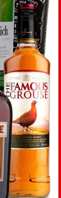 Boni The Famous Grouse blended scotch whisky 700 ml aanbieding