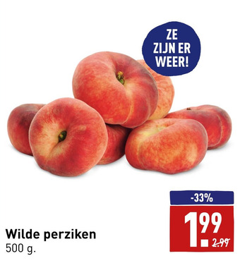 ALDI Wilde perziken aanbieding