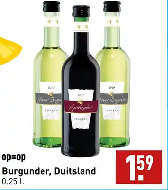 ALDI Burgunder, Duitsland aanbieding