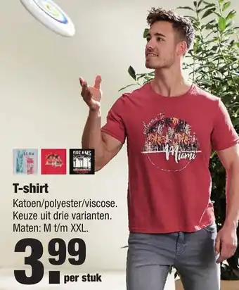 ALDI T-shirt M-XXL aanbieding