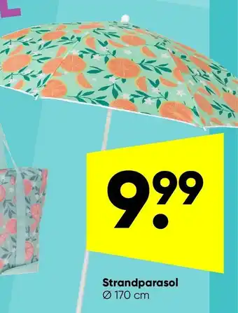 Big Bazar Strandparasol aanbieding