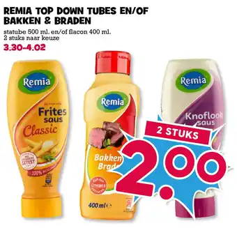 Boon`s Markt Remia Top Down Tubes En/Of Bakken & Braden aanbieding