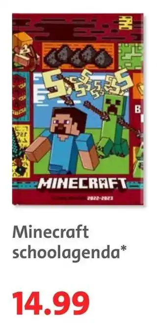 Bruna Minecraft schoolagenda aanbieding