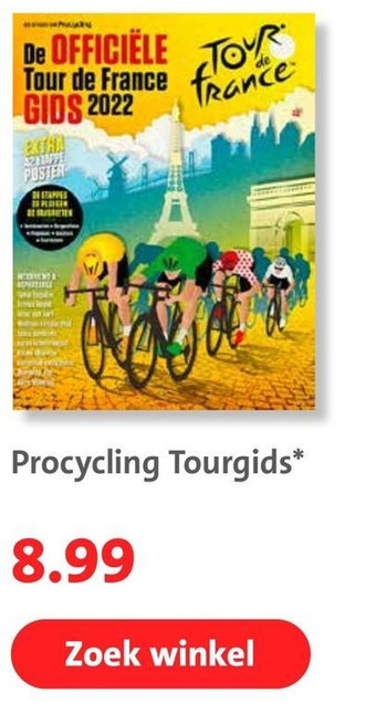 Bruna Procycling Tourgids* aanbieding