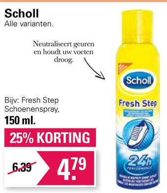 De Online Drogist Scholl aanbieding