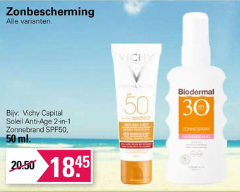 De Online Drogist Zonbescherming aanbieding