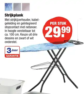 ALDI Strijkplank aanbieding