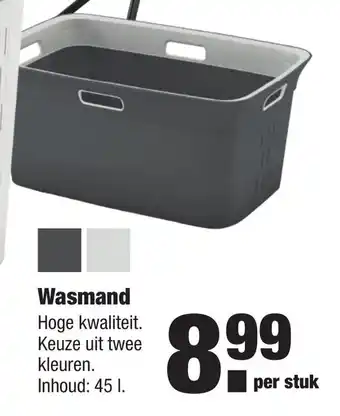 ALDI Wasmand 45L aanbieding