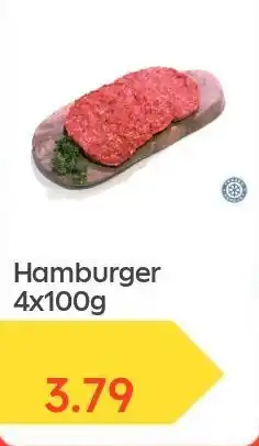 Ochama Hamburger 4x100g aanbieding