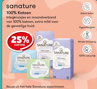 Trekpleister sanature 100% Katoen aanbieding