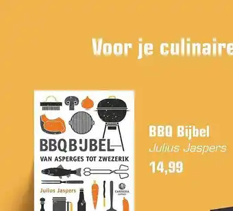 Primera BBQ Bijbel Julius Jaspers aanbieding