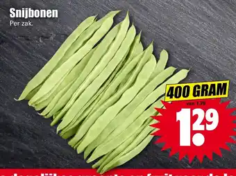 Dirk Snijbonen 400 gr aanbieding