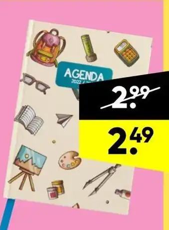 Big Bazar Agenda A6 aanbieding