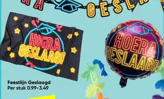 Big Bazar Feestlijn Geslaagd aanbieding