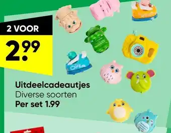 Big Bazar Uitdeelcadeautjes aanbieding