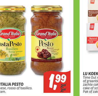 Dekamarkt Grand Italia Pesto aanbieding