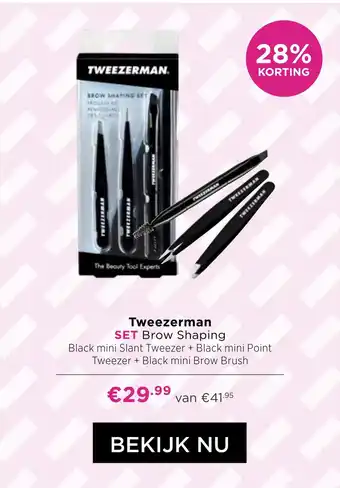 ICI Paris XL Tweezerman SET Brow Shaping aanbieding