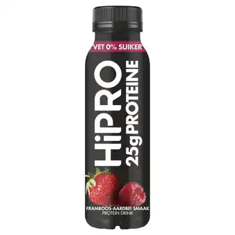 Albert Heijn Hipro Protein drink framboos aardbei aanbieding