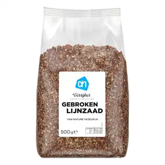 Albert Heijn AH Ontbijt lijnzaad gebroken aanbieding