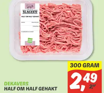 Dekamarkt Dekavers Half Om Half Gehakt 300 gram aanbieding