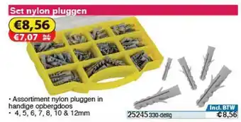 Toolstation Set Nylon Pluggen aanbieding