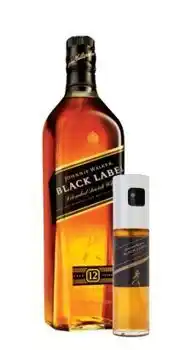 Mitra Johnnie Walker Black Label met BBQ Spray | 70 CL aanbieding