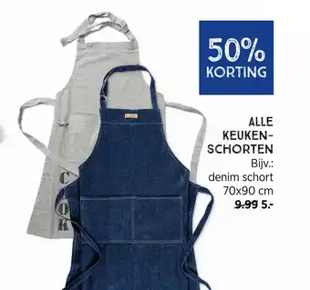 Xenos Alle Keuken-schorten 70 x 90 cm aanbieding