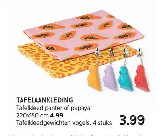 Xenos Tafelaankleding 4 stuks aanbieding