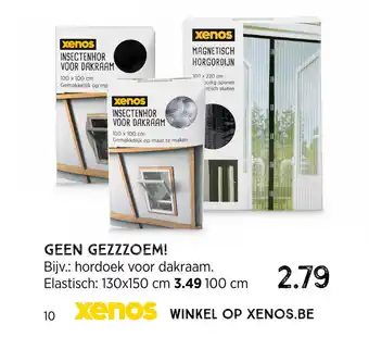 Xenos Geen Gezzzoem! 100 cm aanbieding