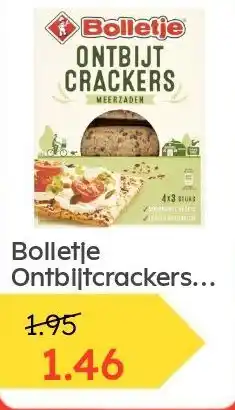 Ochama Bolletje Ontbijtcrackers Meerzaden 270g aanbieding