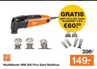 BOUWMAAT Fein Multimaster MM 300 Plus Start Multitool aanbieding