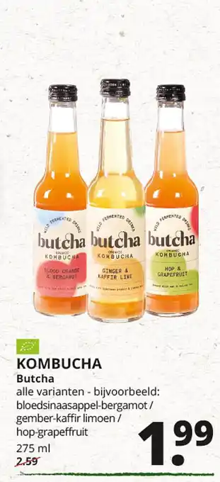 Natuurwinkel Kombucha Butcha aanbieding