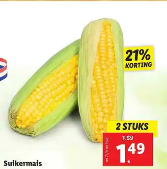 Lidl Suikermais 21% Korting aanbieding