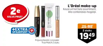 Trekpleister L'Oreal make-up aanbieding