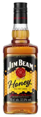 Gall & Gall Jim Beam Honey Flavored Bourbon Whiskey 70CL Whisky aanbieding