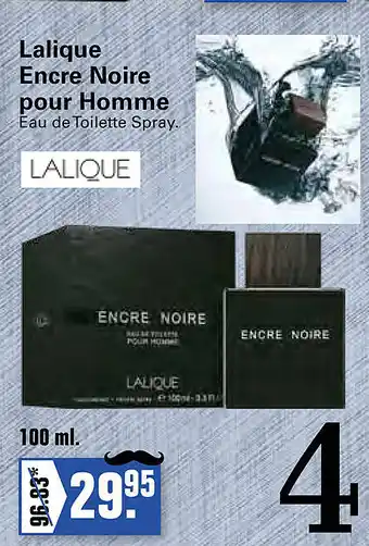 De Online Drogist Lalique encre noire pour homme eau de toilette spray aanbieding