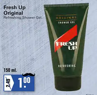 De Online Drogist Fresh up original refreshiong shower gel 150 ml aanbieding