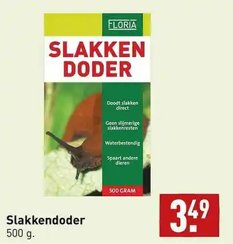 ALDI Floria Slakkendoder aanbieding