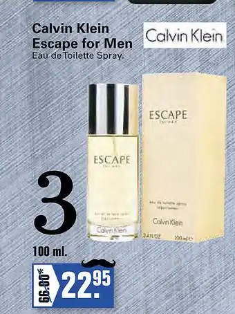 De Online Drogist Calvin klein escape for men eau de toilette spray aanbieding