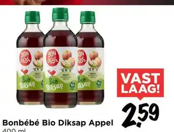 Vomar Voordeelmarkt Bonbébé bio diksap appel aanbieding