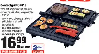 ALDI Contactgrill CG616 aanbieding