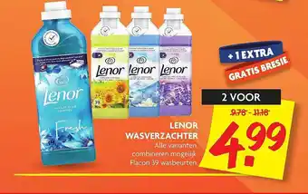 Dekamarkt Lenor Wasverzachter aanbieding