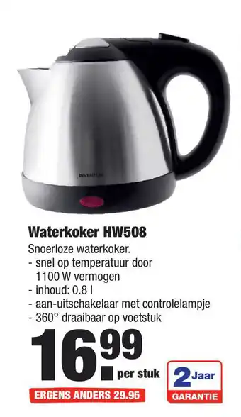 ALDI Waterkoker HW508 aanbieding