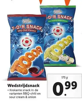 Lidl Wedstrijdsnack aanbieding