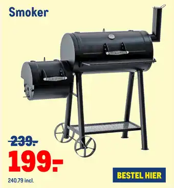 Makro Smoker aanbieding