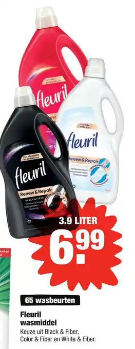 ALDI Fleuril Wasmiddel aanbieding